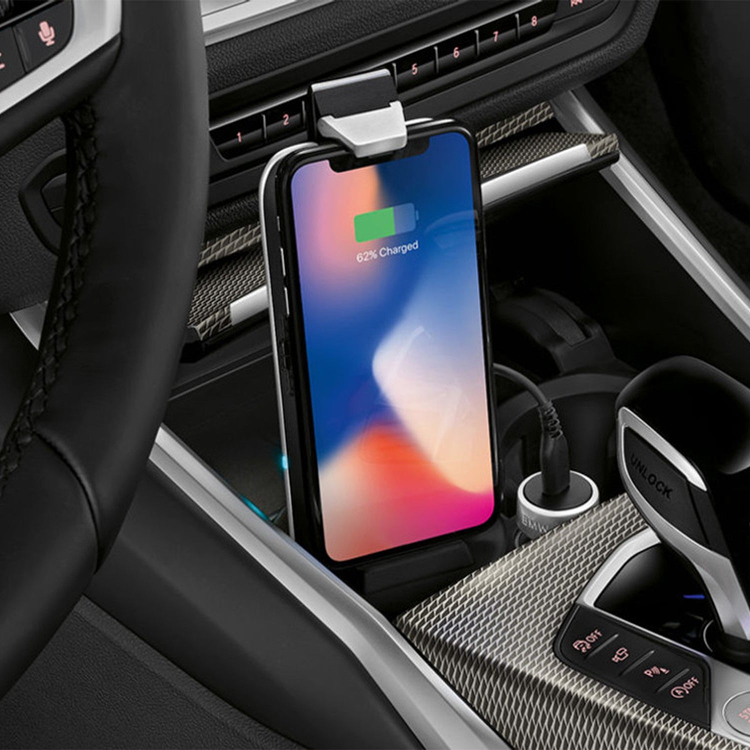 Genuine bmw oem universal wireless phone charging station 84102461531 for bmw models - image 3