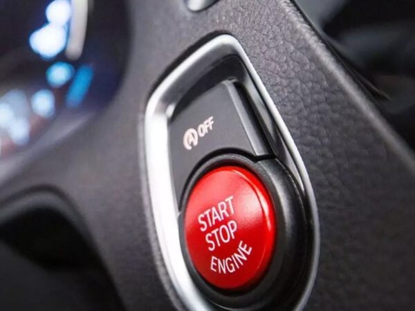 Alternative view of Genuine BMW Red Start Stop Button for F Series M Lites & M Cars