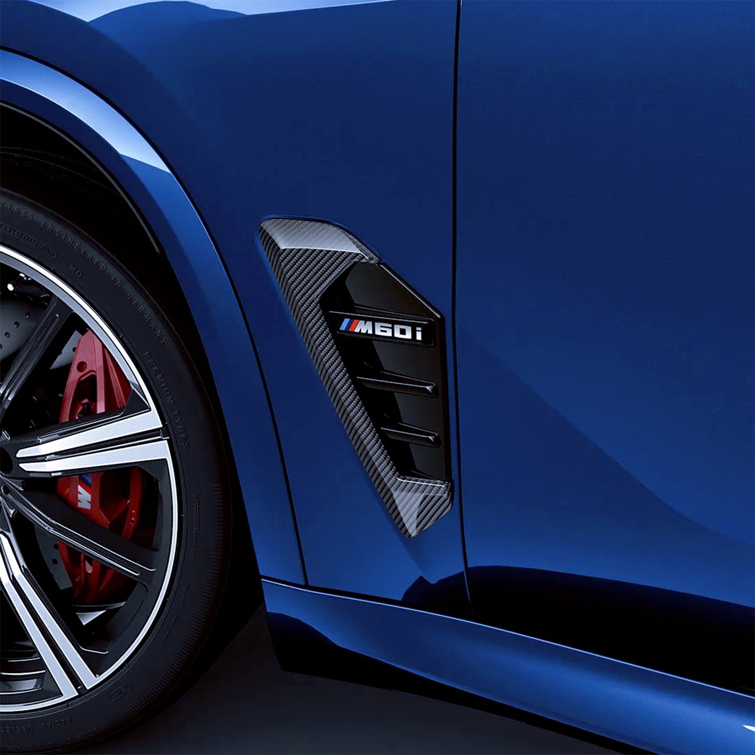 Bmw m performance carbon fibre side trims for f95 x5m & g05 x5 & g18 x5 - image 3