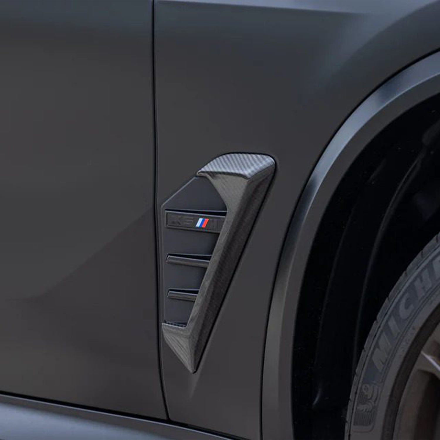 Bmw m performance carbon fibre side trims for f95 x5m & g05 x5 & g18 x5 - image 2
