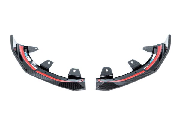 M performance 3pc front splitter for bmw 2 series m240i g42 2021 in carbon fibre 9