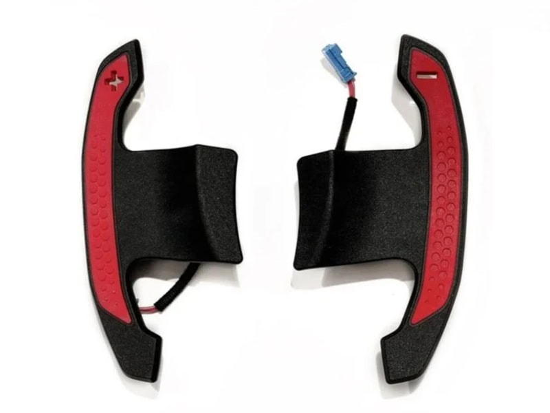 Bmw m performance gloss carbon fibre paddle shifters for g series - image 4