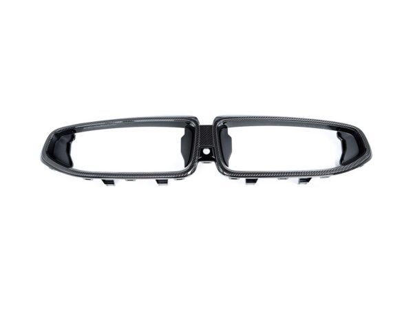 M performance front grille for bmw 2 series m240i g42 2021 in carbon fibre 4
