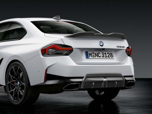 Alternative view of Genuine BMW M Performance Rear Diffuser for G42 2 Series & M240i