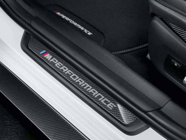 Alternative view of Genuine BMW M Performance Door Sill Trims for G80 G81 G20 G21