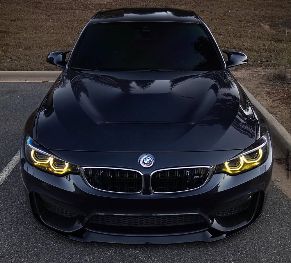 Bmw 4 series f32 f33 f80 m3 f82 f83 m4 csl yellow drl led module set - image 9