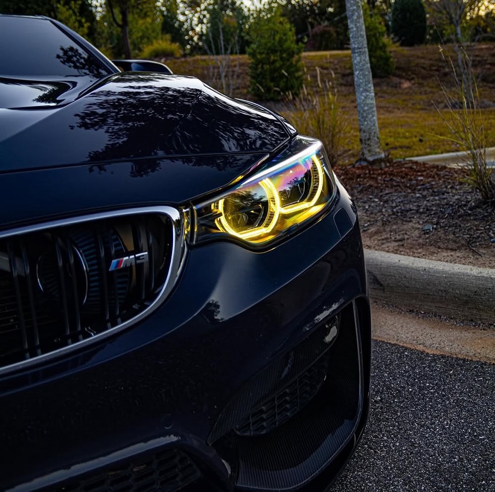 Bmw 4 series f32 f33 f80 m3 f82 f83 m4 csl yellow drl led module set - image 10