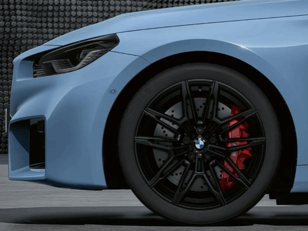 Alternative view of Genuine BMW Black II Solid 930M Alloy Wheels for G80 G81 M3 G82 G83 M4 & G87 M2