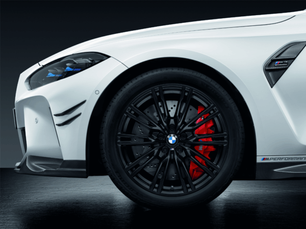 Alternative view of Genuine BMW Matt Black 829M Alloy Wheels for G80 G81 M3 G82 G83 M4 & G87 M2