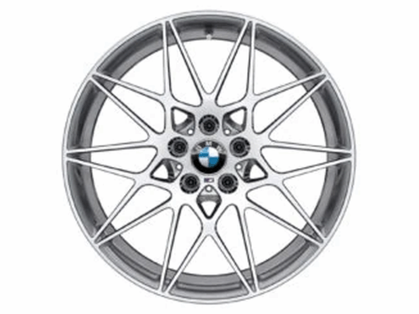 Genuine BMW Ferric Grey Diamond Cut 666M Alloy Wheels for F80 M3 F82 F83 M4 & F87 M2