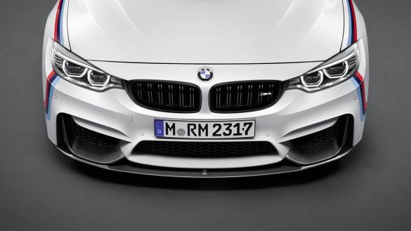 Alternative view of Genuine BMW M Performance Carbon Fibre Front Splitter for F80 M3 & F82 F83 M4