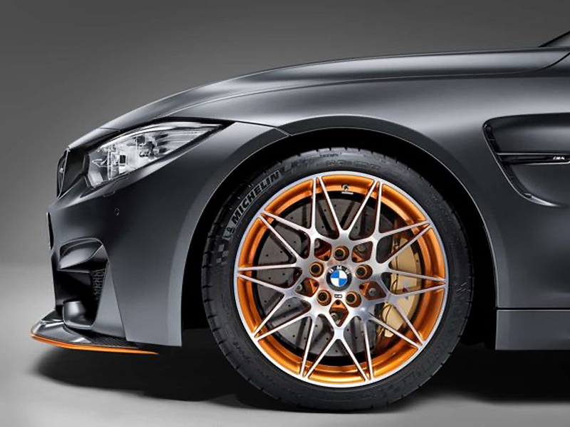 Genuine bmw orange 666m alloy wheels for f80 m3 f82 f83 m4 & f87 m2 - image 2