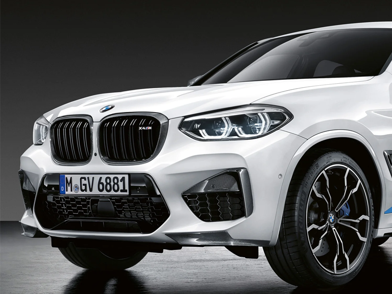 Genuine bmw m performance carbon fibre front air inlet ducts for f97 x3m & f98 x4m - image 2