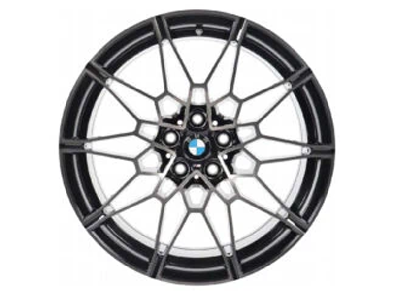 Genuine bmw diamond cut 826m alloy wheels for g80 g81 m3 g82 g83 m4 & g87 m2