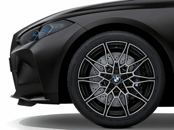 Alternative view of Genuine BMW Diamond Cut 826M Alloy Wheels for G80 G81 M3 G82 G83 M4 & G87 M2