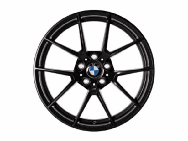 Genuine BMW Matt Black 763M Alloy Wheels for F80 M3 F82 F83 M4 & F87 M2