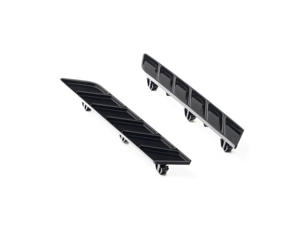 ACEXXON GLOSS BLACK REAR REFLECTOR HORIZONTAL INSERT SET BMW G90 G99 M5