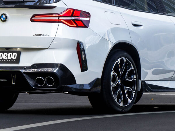 Alternative view of SOOQOO BMW G45 X3 PREPREG CARBON FIBRE REAR BUMPER TRIMS