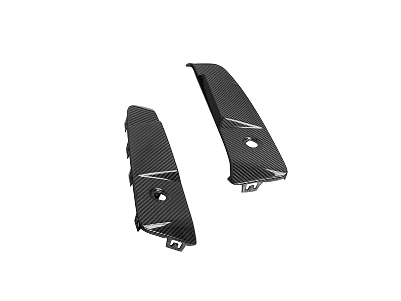 Sooqoo bmw g45 x3 prepreg carbon fibre rear bumper trims - image 8