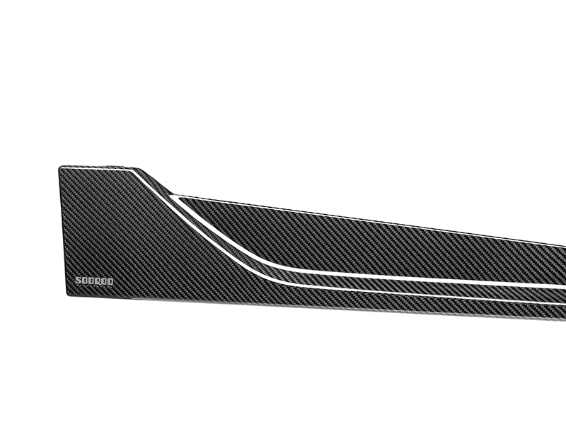 Sooqoo bmw g45 x3 prepreg carbon fibre side skirts - image 10