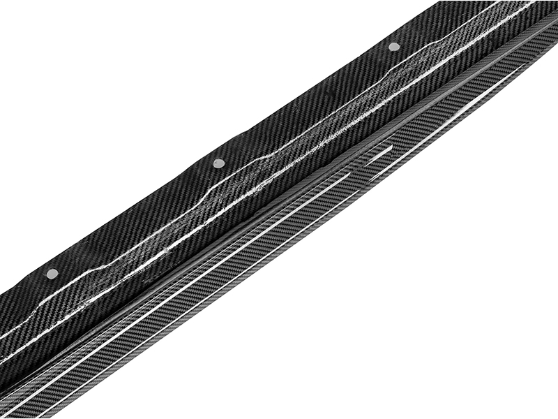 Sooqoo bmw g45 x3 prepreg carbon fibre side skirts - image 12