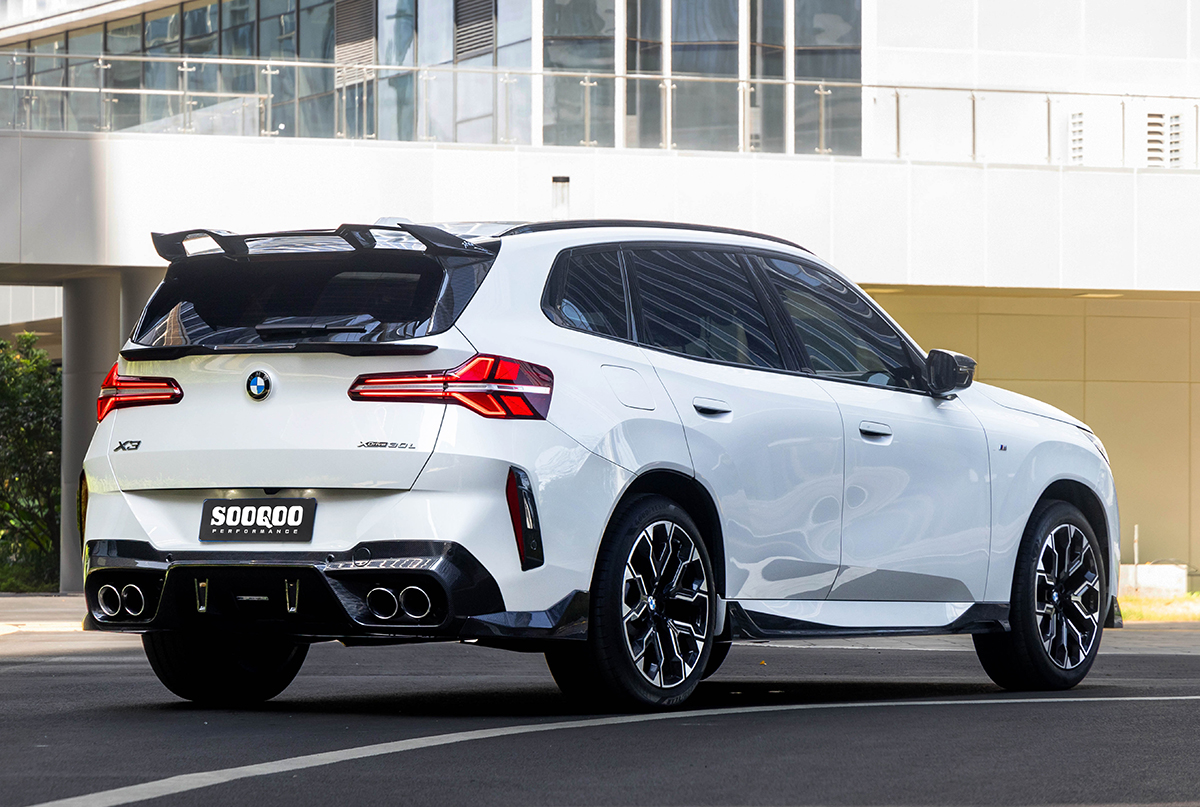 Sooqoo bmw g45 x3 prepreg carbon fibre side skirts - image 3