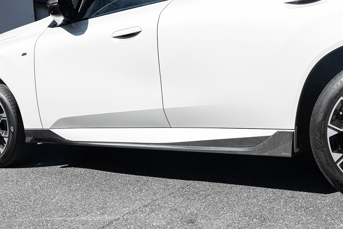 Sooqoo bmw g45 x3 prepreg carbon fibre side skirts - image 4