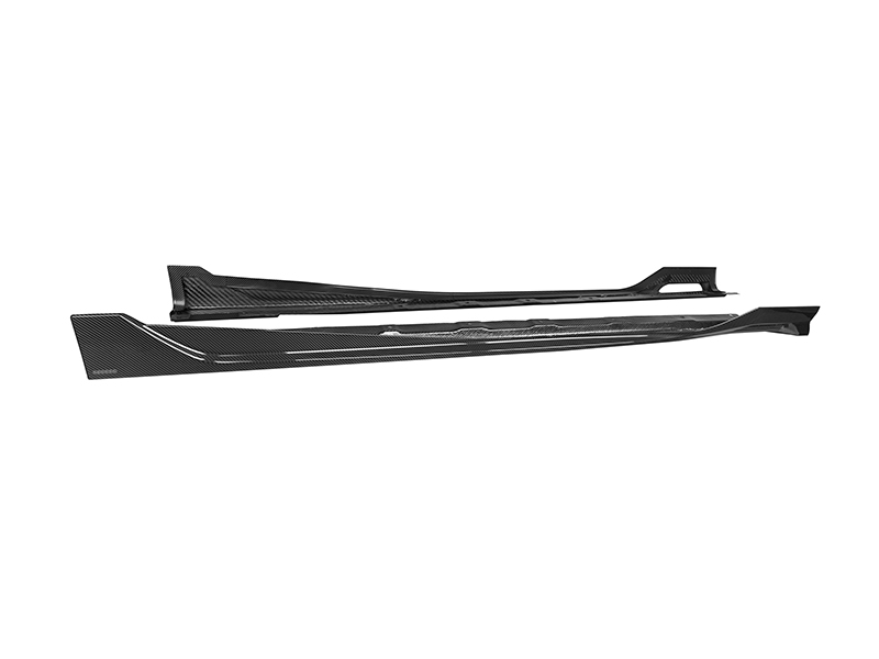 Sooqoo bmw g45 x3 prepreg carbon fibre side skirts - image 9
