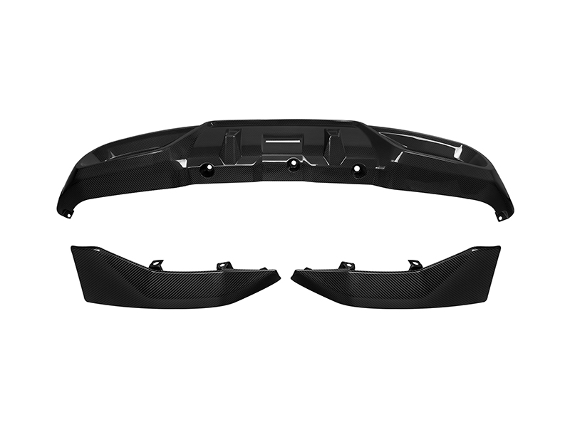 Sooqoo bmw g45 x3 prepreg carbon fibre diffuser set for quad tips - image 10
