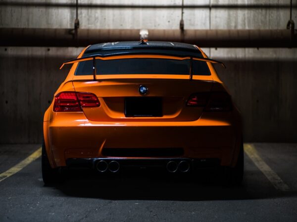 Alternative view of BMW E90 E92 E93 M3 VRS GT Style CARBON FIBRE Wing Boot Spoiler