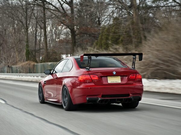 Alternative view of BMW E92 M3 VRS GT Euro Edition CARBON FIBRE Wing Boot Spoiler