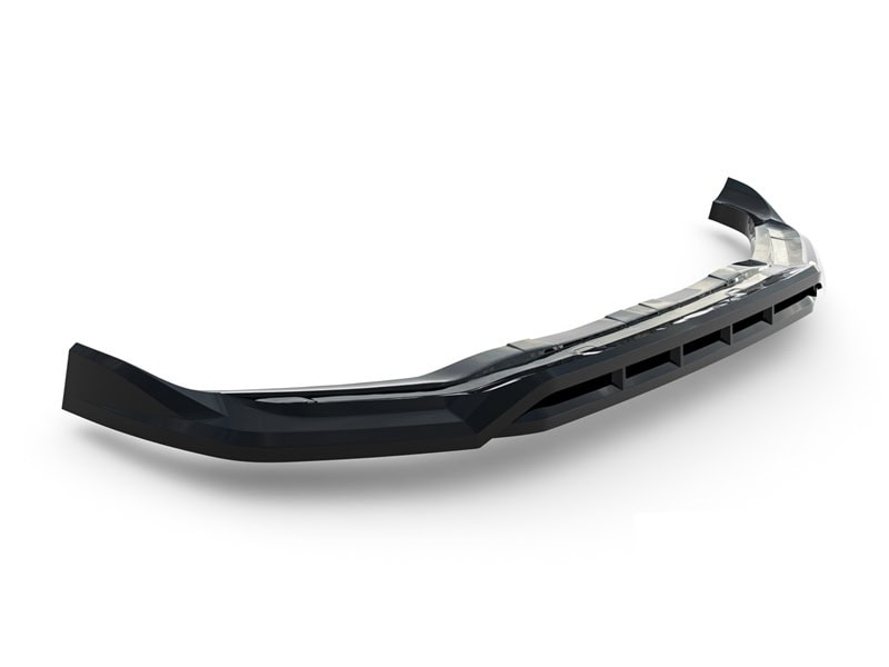 Maxton design gloss black front splitter for bmw x1 m35i u11
