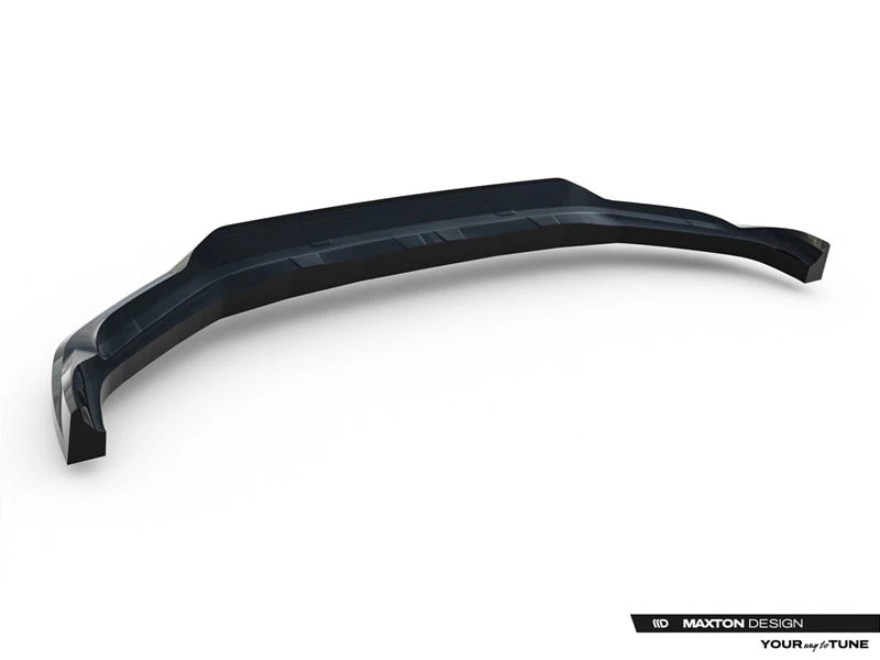 Maxton design gloss black front splitter for bmw x1 m35i u11 - image 8