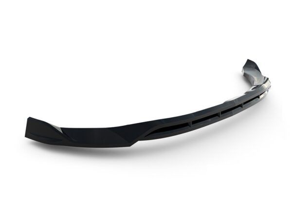 Maxton Design Gloss Black Front Splitter For Mercedes-Benz GLC C254