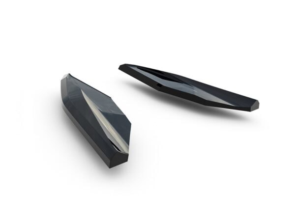 Maxton Design Gloss Black Rear Corner Splitters For BMW X1 M35i U11