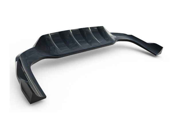 Maxton Design Gloss Black Rear Diffuser For Mercedes-Benz GLC C254