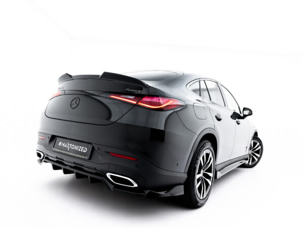 Alternative view of Maxton Design Gloss Black Rear Diffuser For Mercedes-Benz GLC C254