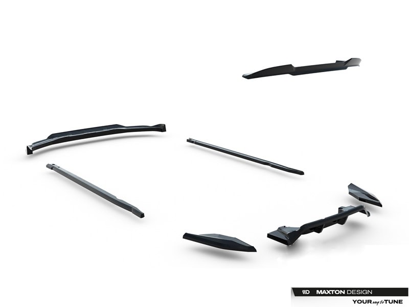 Maxton design set of splitters for bmw x1 m35i u11 - image 21
