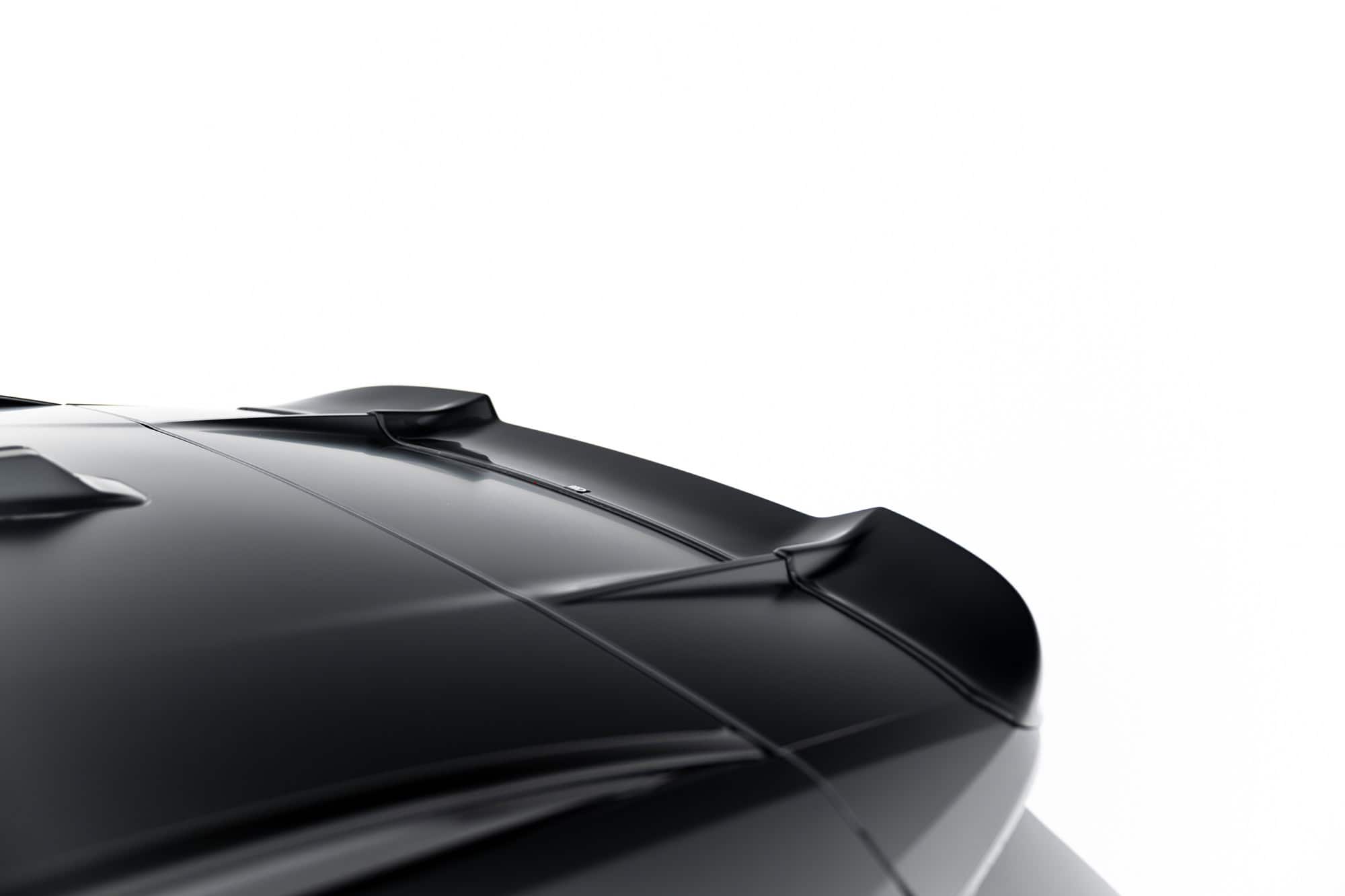 Maxton design gloss black roof spoiler 3d for bmw x1 m35i u11 - image 4