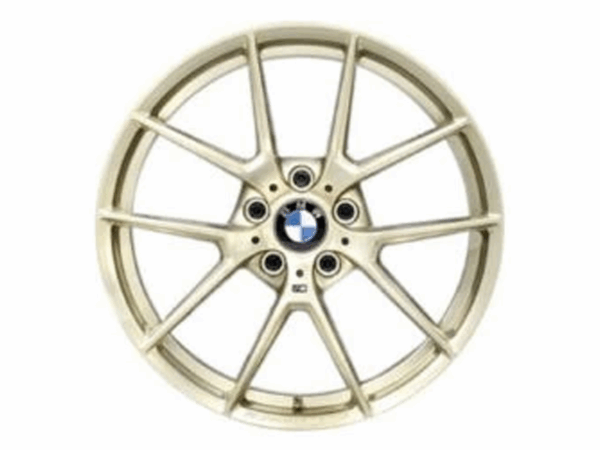Genuine BMW Frozen Gold Matt 763M Alloy Wheels for F80 M3 F82 F83 M4 & F87 M2