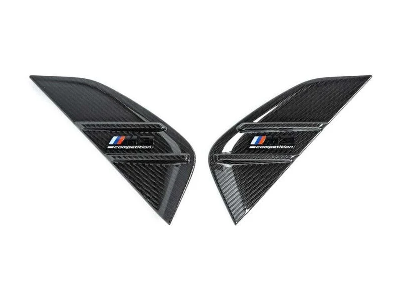 Genuine bmw m performance carbon fibre air breather fenders for g80 g81 m3