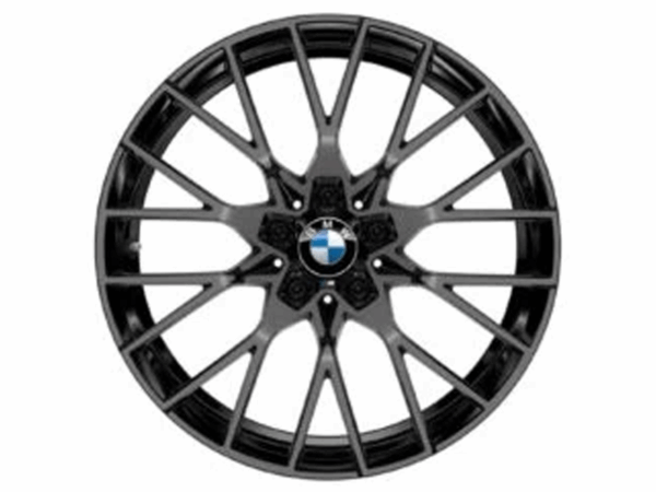 Genuine BMW Jet Black 788M Alloy Wheels for F80 F82 F83 M4 & F87 M2